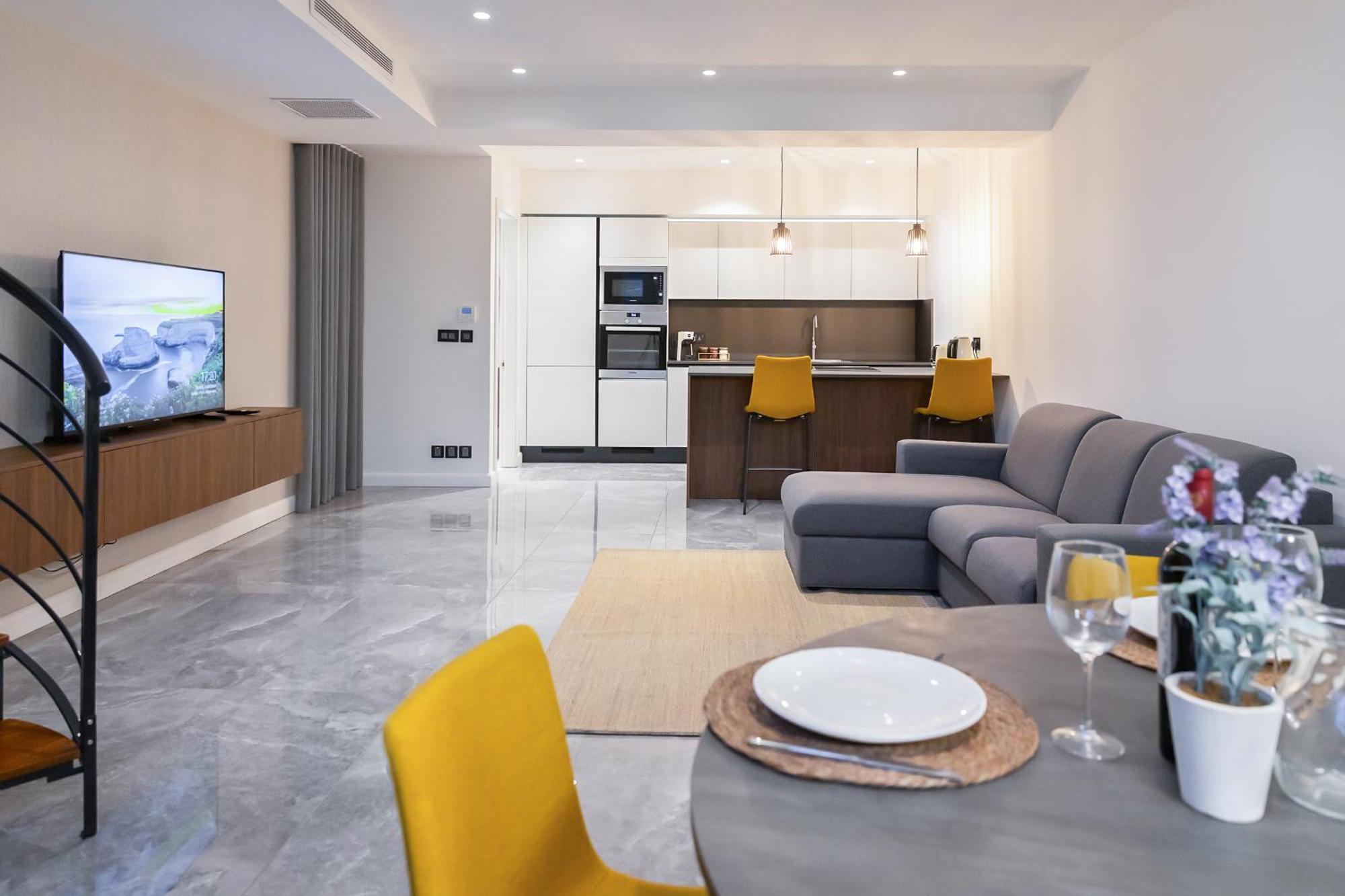 Florette Suite 1Br With Stunning Lounge Terrace By Arcobnb Флориана Экстерьер фото